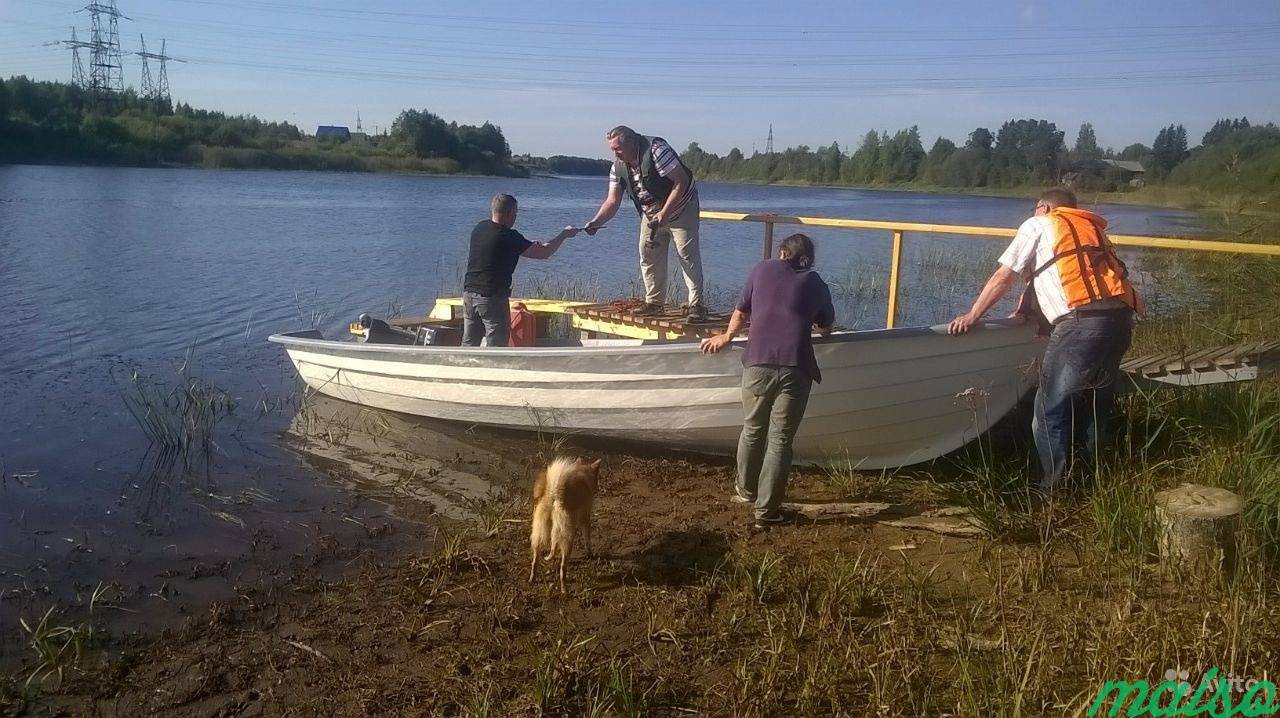 Лодка Эдвенчер 6.2 шир. 2.1 м в Санкт-Петербурге. Фото 1