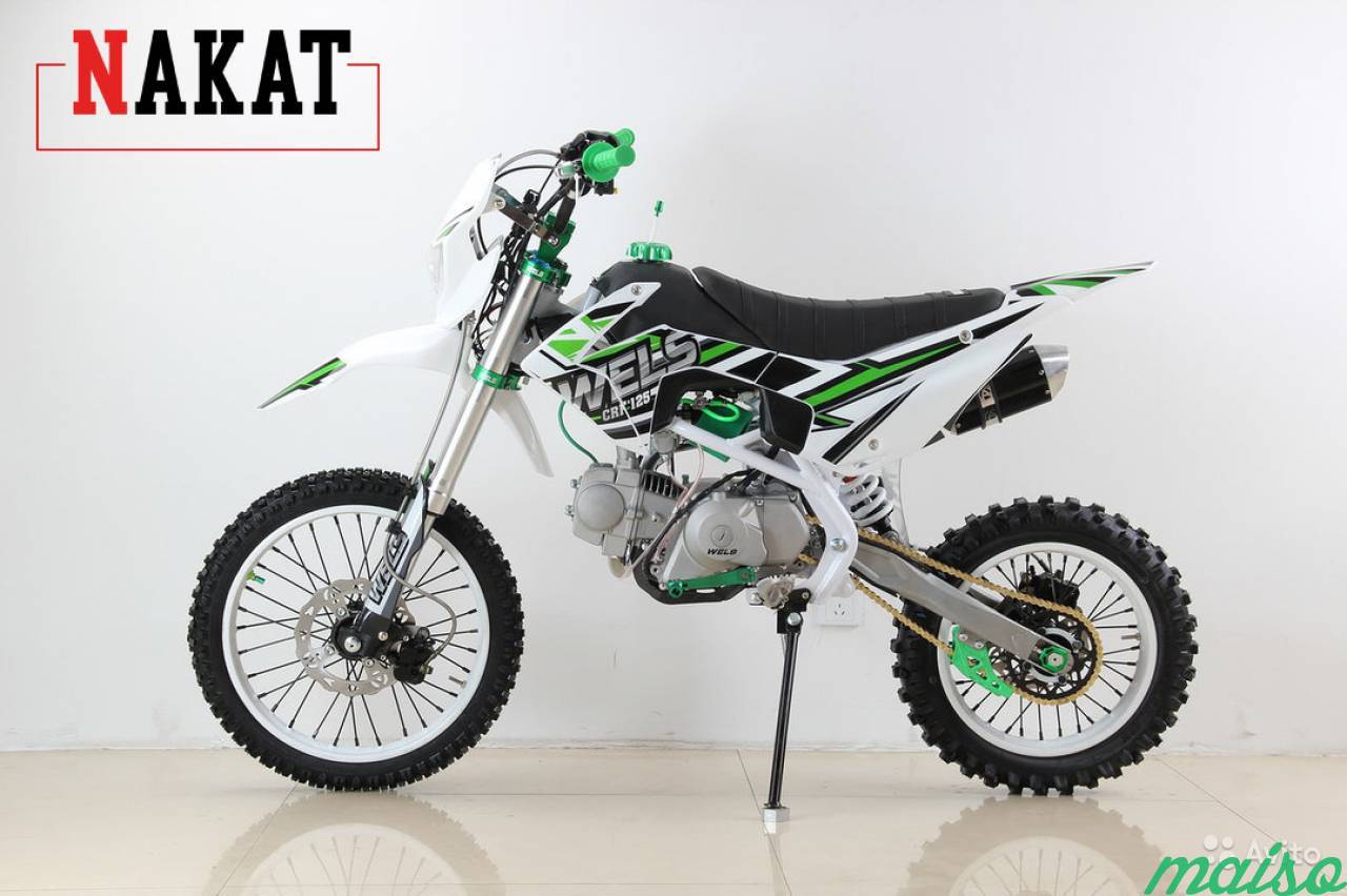 Motoland CRF 125 Р·РµР»РµРЅС‹Р№