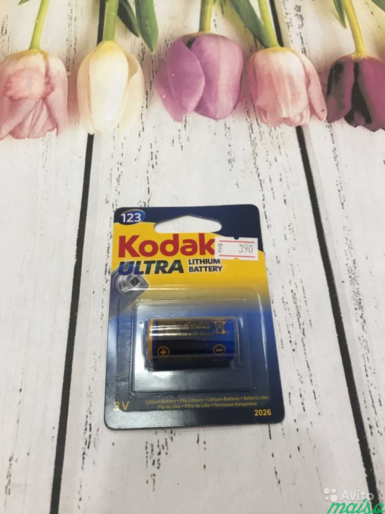 Батарейка Kodak 123 в Санкт-Петербурге. Фото 1