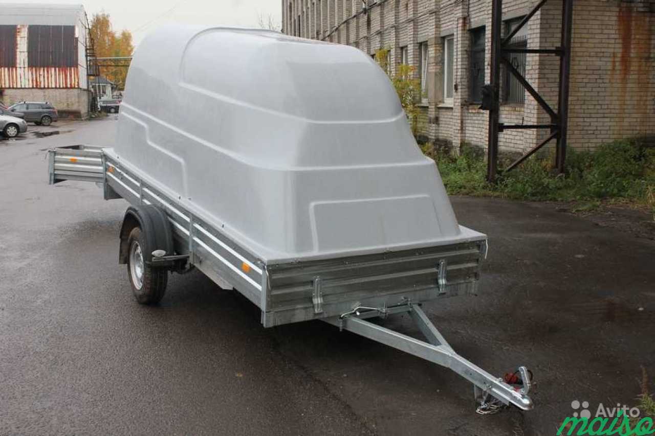 Прицеп для перевозки ATV с крышкой (7717) в Санкт-Петербурге. Фото 2
