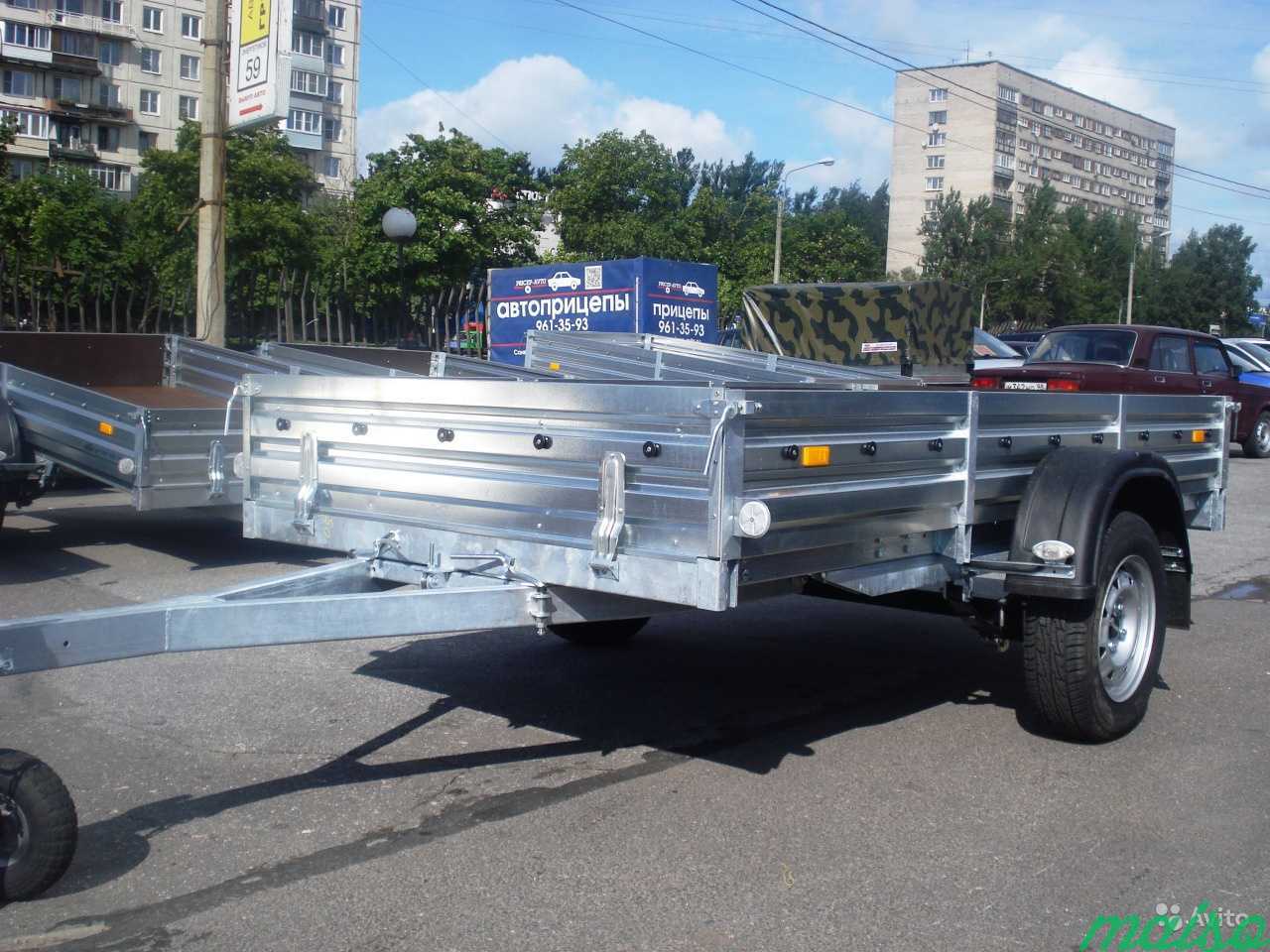 Прицеп для перевозки стройматериалов 817705.012 в Санкт-Петербурге. Фото 1