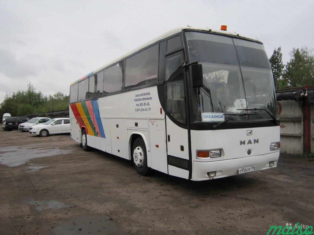 Туристический автобус MAN 18 hocl, 51+1 место в Санкт-Петербурге. Фото 1