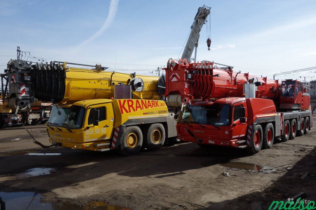 300 тонн Grove GMK6300L Автокран 2016г С-Петербург в Санкт-Петербурге. Фото 4