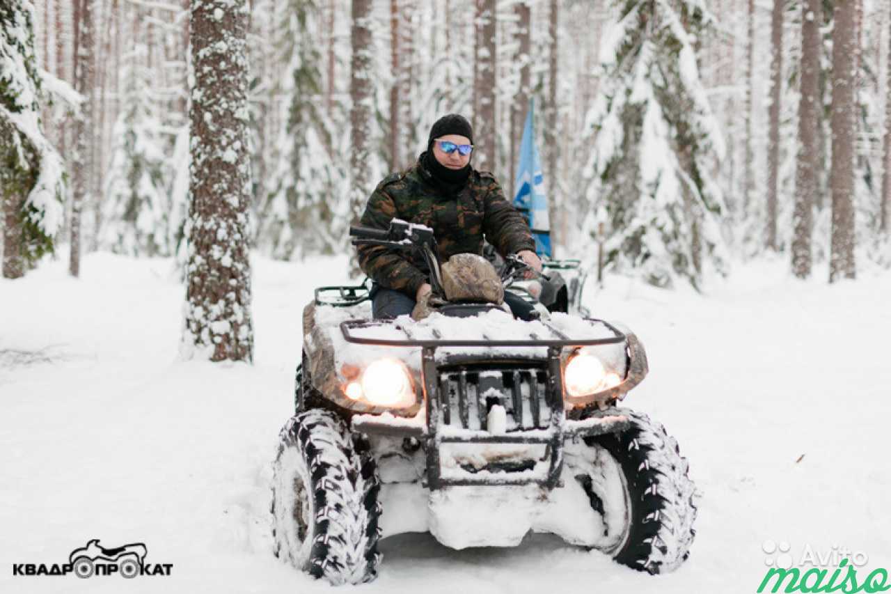 Квадроцикл зимой