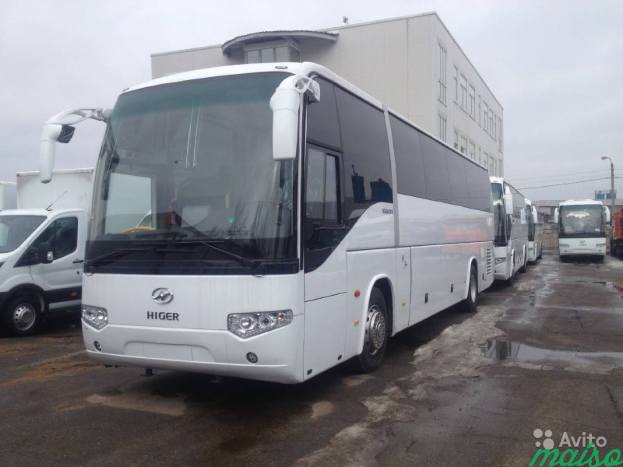Автобус Хайгер 6129 47+1+1 (холод,куллер, WC) в Санкт-Петербурге. Фото 1