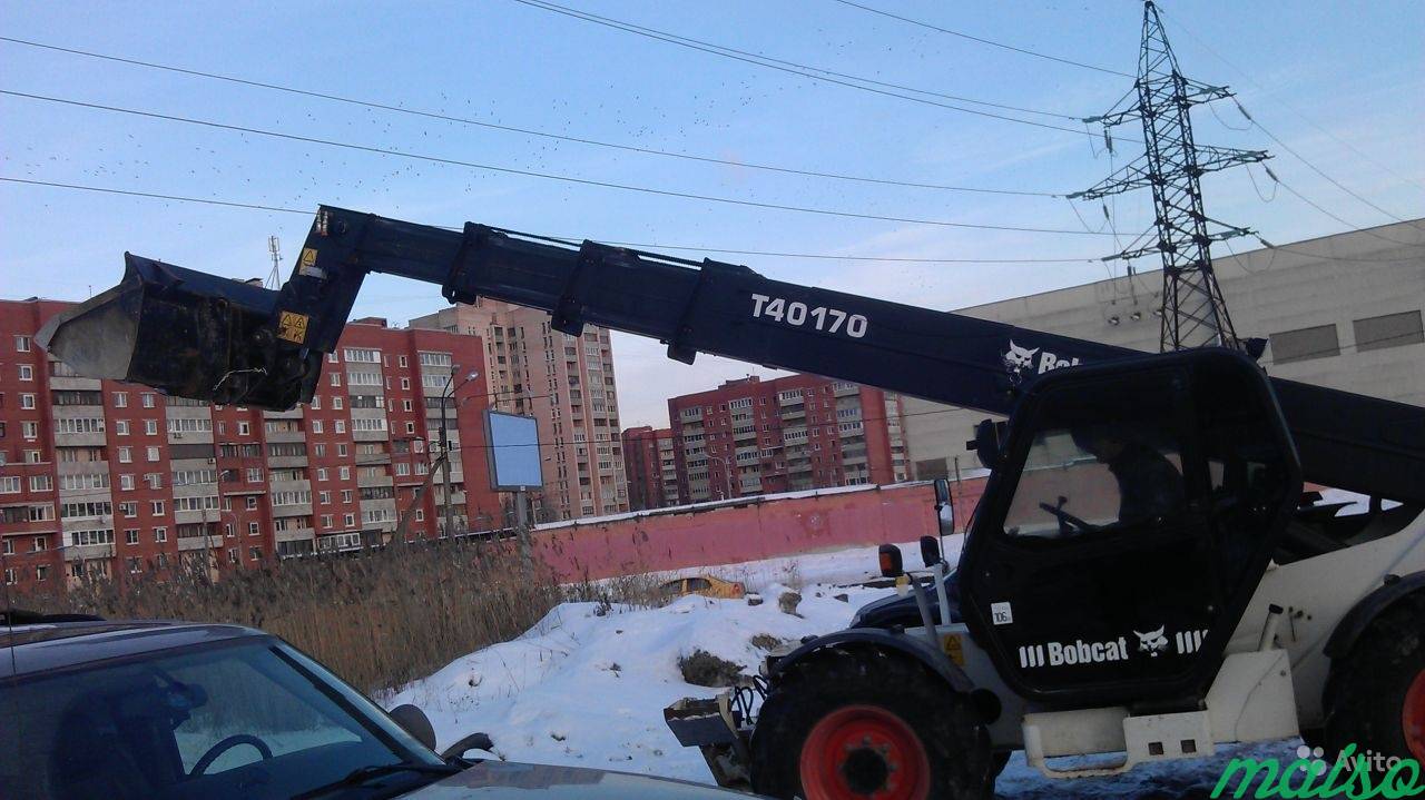 Телескопические погрузчики bobcat T40140, Т40170 в Санкт-Петербурге. Фото 3