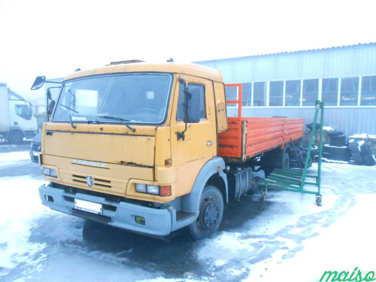 Бортовой грузовик камаз 4308 в Санкт-Петербурге. Фото 2