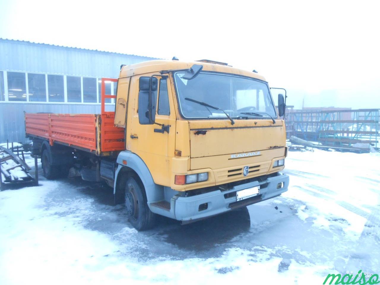 Бортовой грузовик камаз 4308 в Санкт-Петербурге. Фото 1