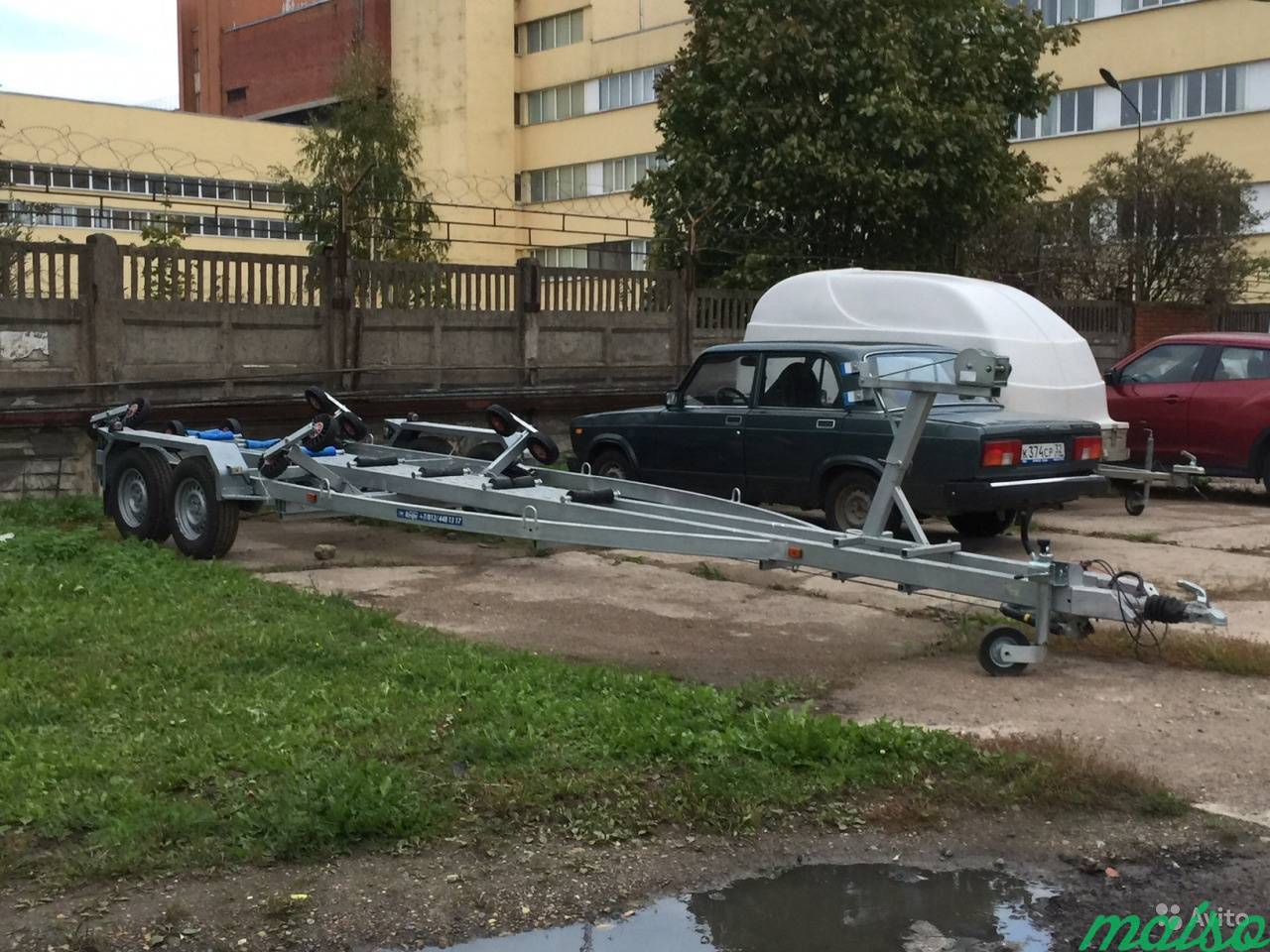 Прицеп для лодок и катеров V81T3 в Санкт-Петербурге. Фото 1