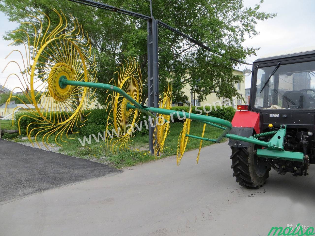 Грабли-ворошилки для тракторов (5 колес) в Санкт-Петербурге. Фото 3