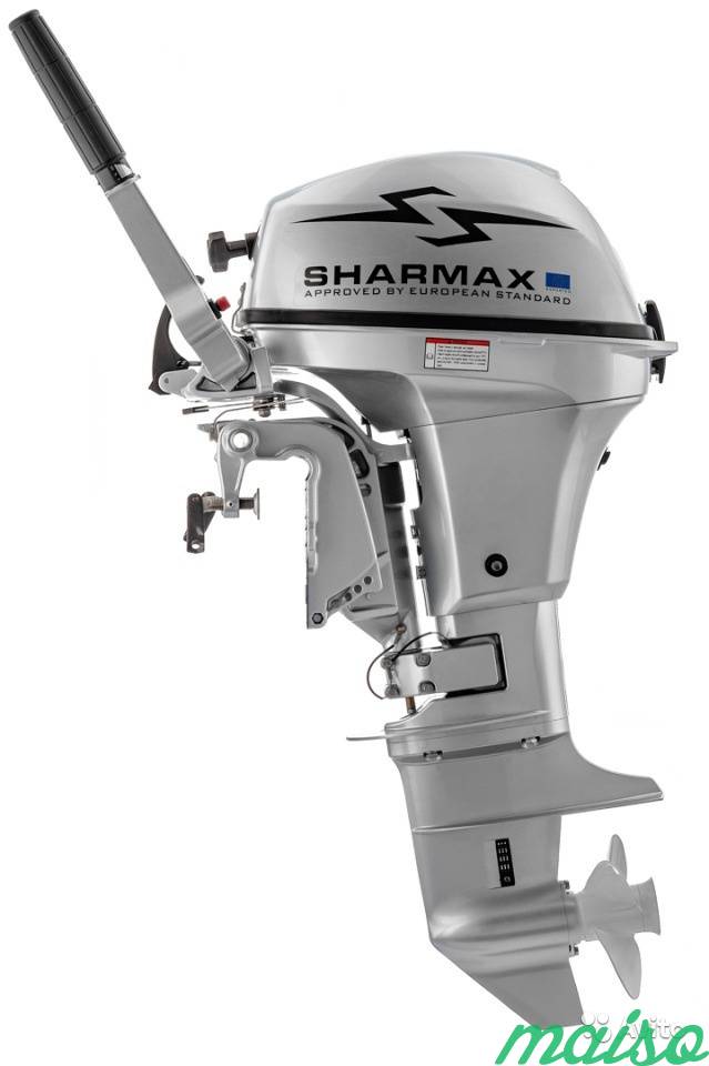 Лодочный мотор Sharmax SMF 9.9 HS 4х тактный в Санкт-Петербурге. Фото 2