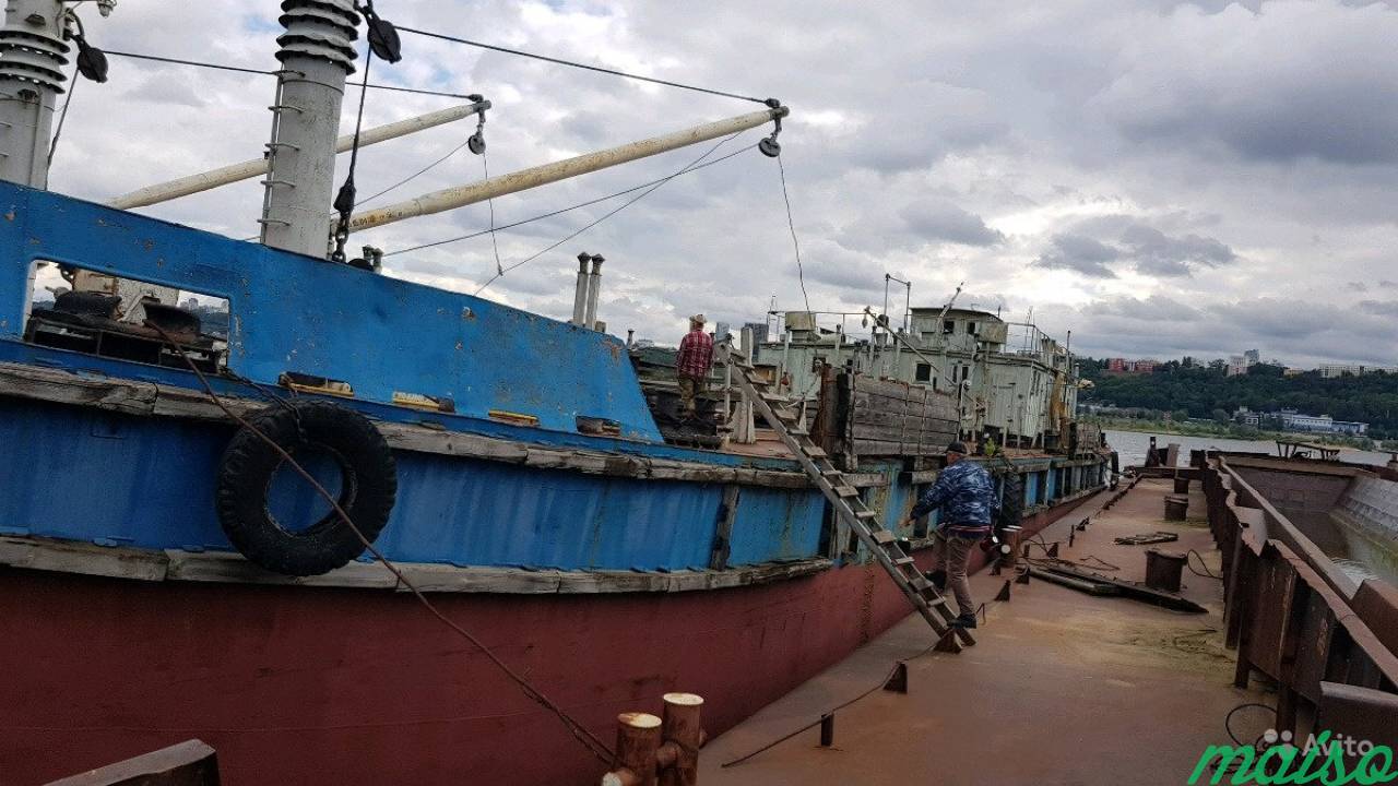 Стоечное судно под переоборудование в Санкт-Петербурге. Фото 3