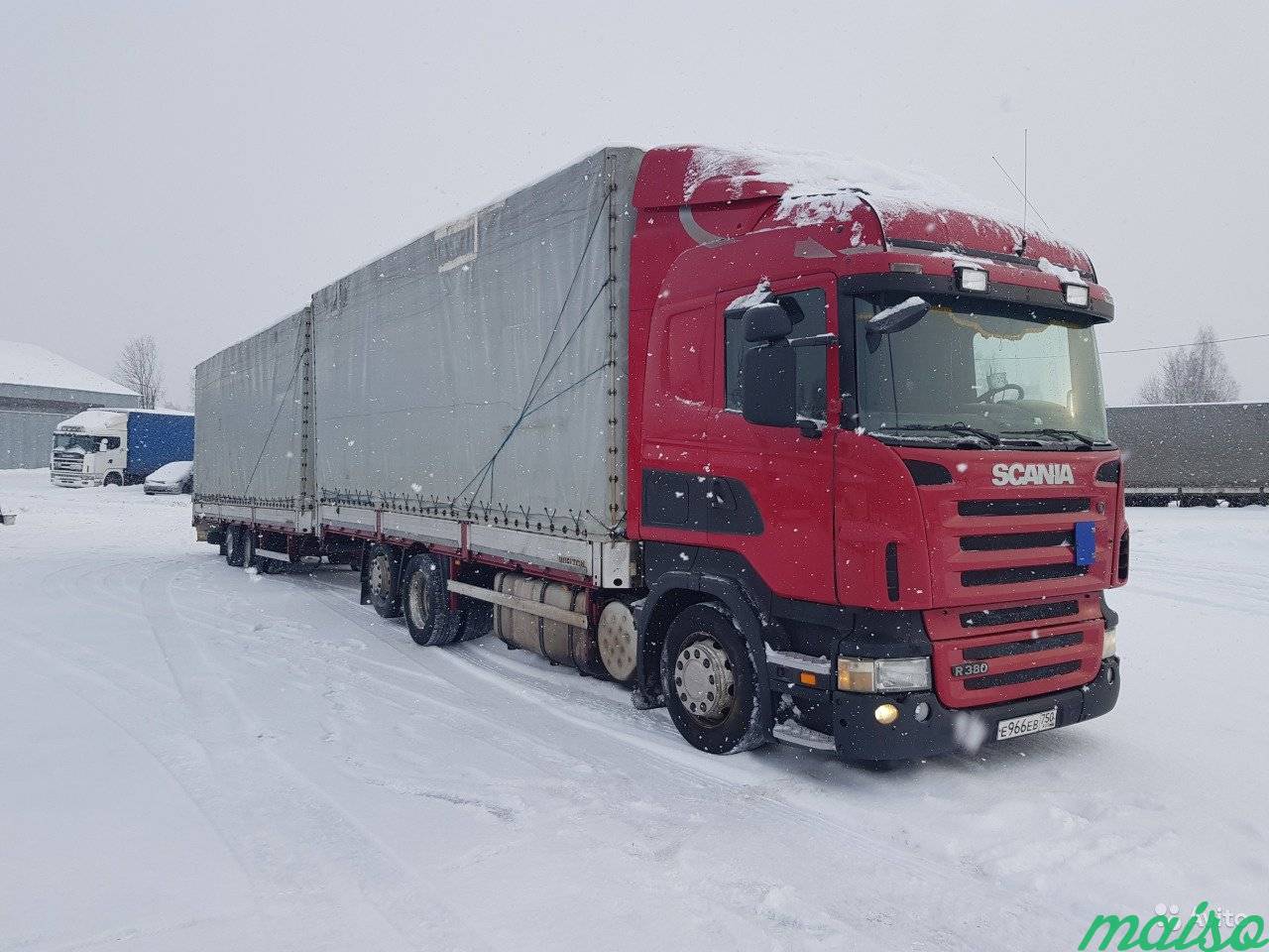 Scania R380 Сцепка 120 кубов Скания в Санкт-Петербурге. Фото 1