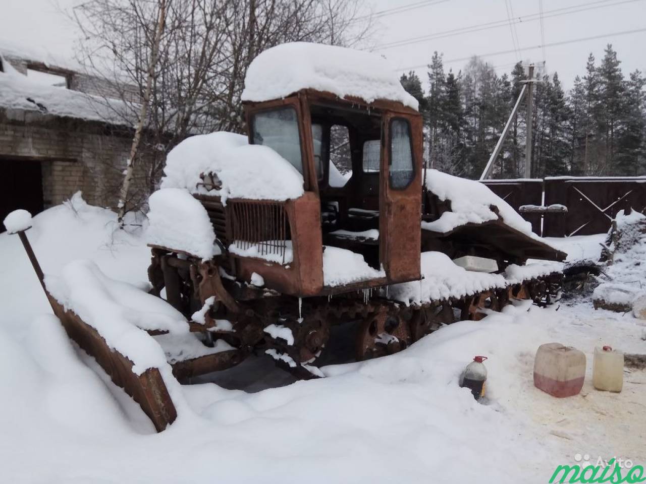 Трелевочный трактор дт 55 в Санкт-Петербурге. Фото 1