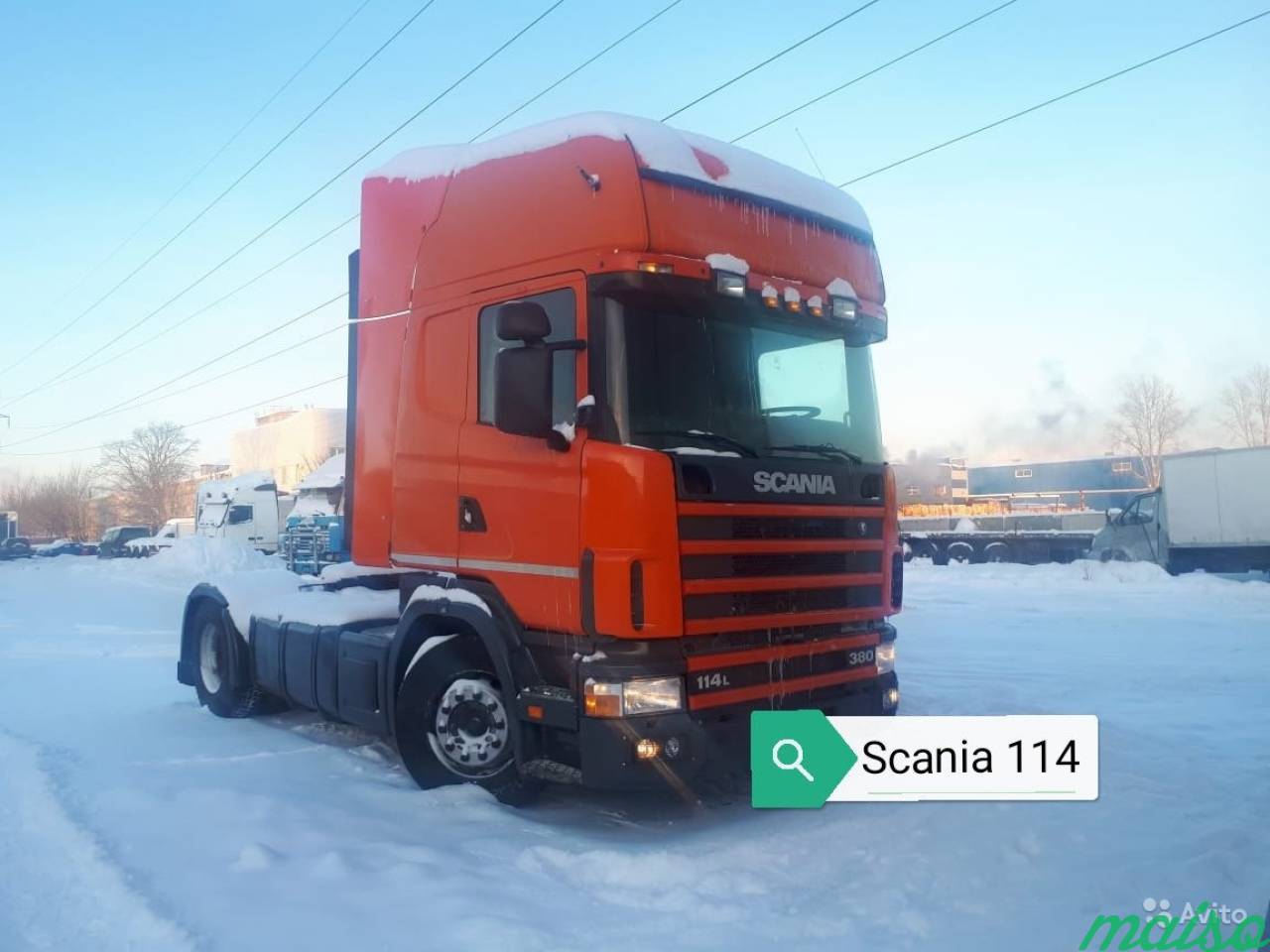 Scania 114 4 series Скания 114 380 л.с. 1999 год в Санкт-Петербурге. Фото 2