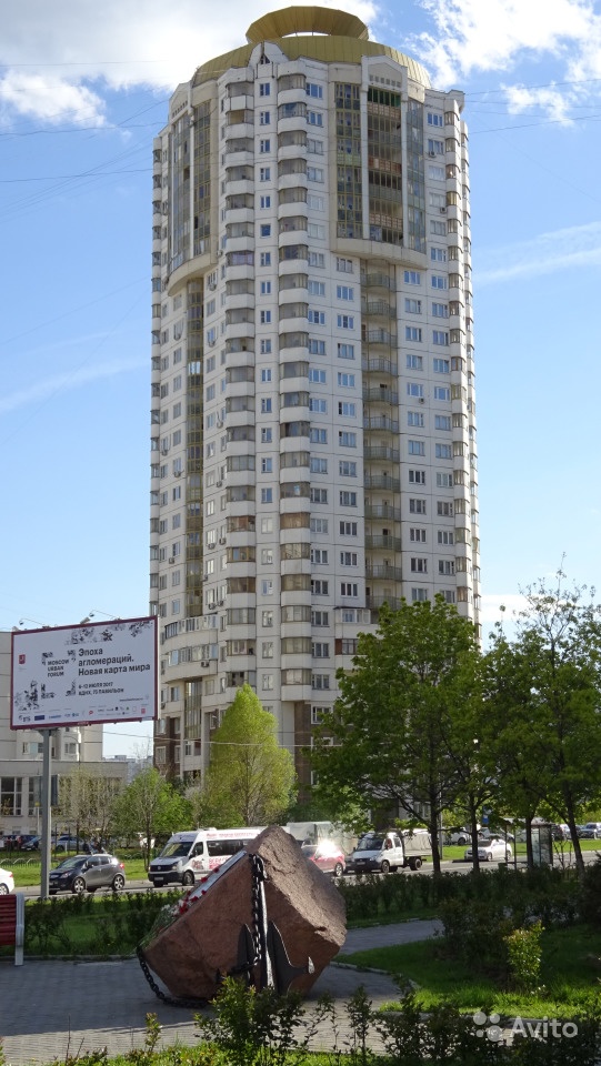 Продам квартиру 3-к квартира 76 м² на 16 этаже 25-этажного монолитного дома в Москве. Фото 1