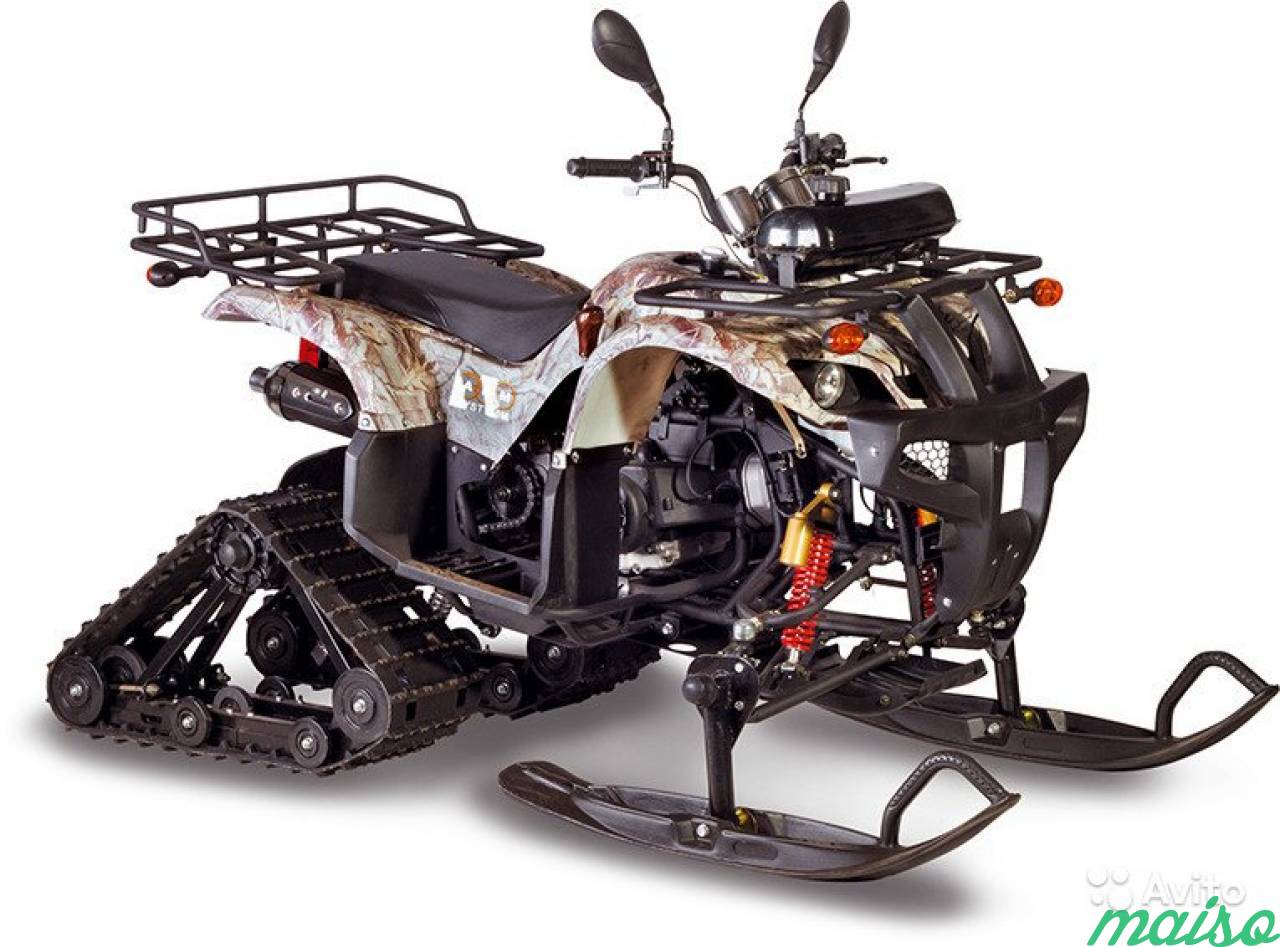 Снегоход квадроцикл Apache track 200cc