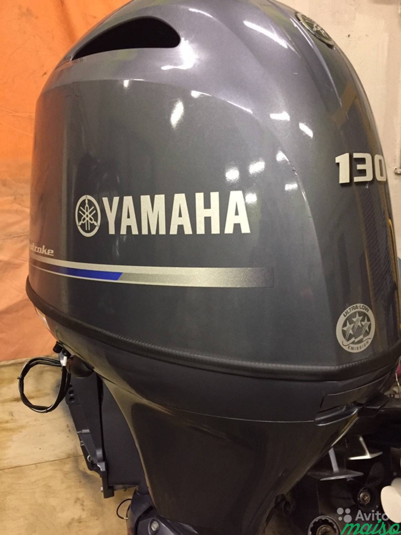 Лодочный мотор yamaha 130 в Санкт-Петербурге. Фото 2