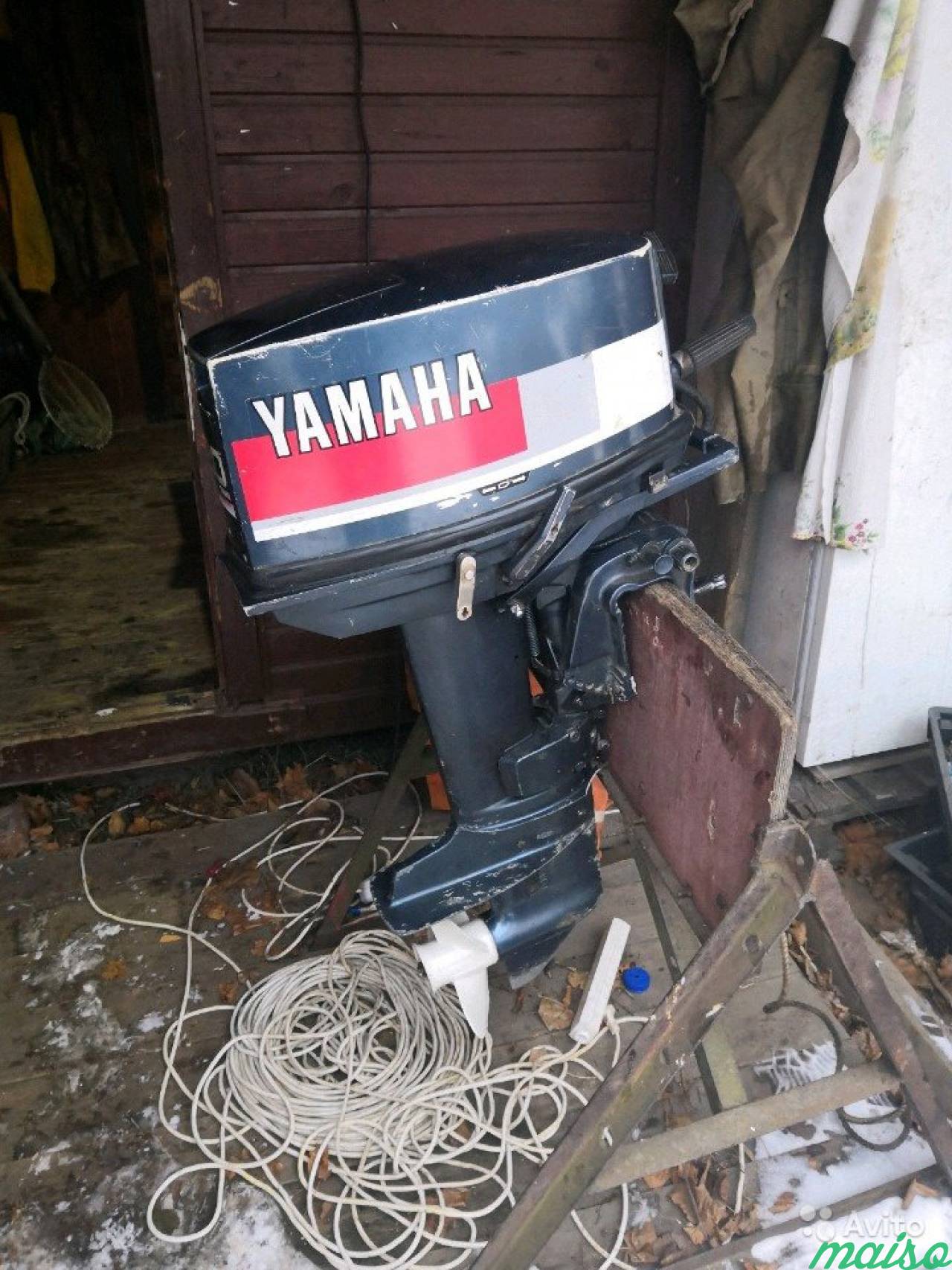 Лодочный мотор Yamaha 20 в Санкт-Петербурге. Фото 1