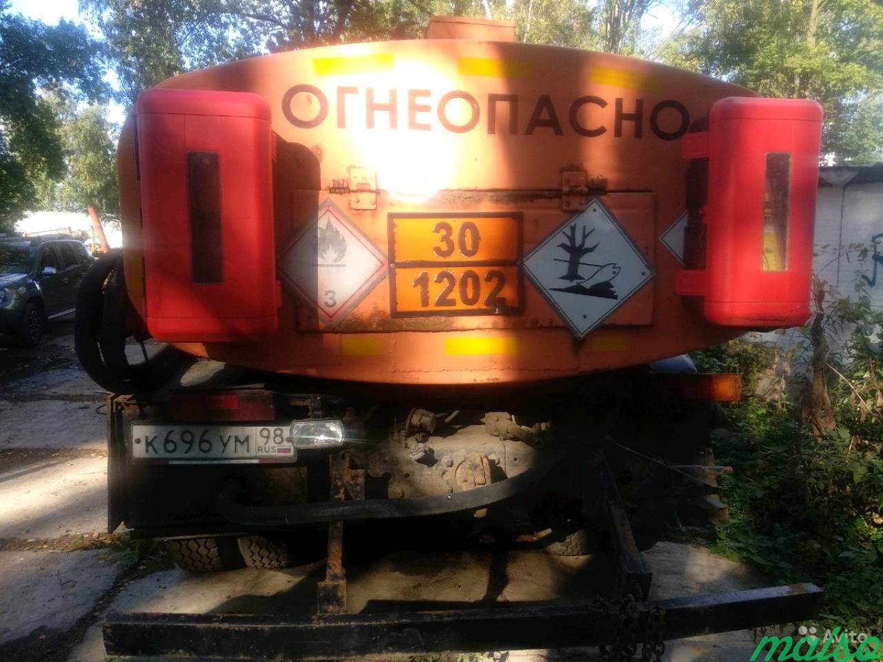 Бензавоз, топливозаправщик Камаз 5320 в Санкт-Петербурге. Фото 5