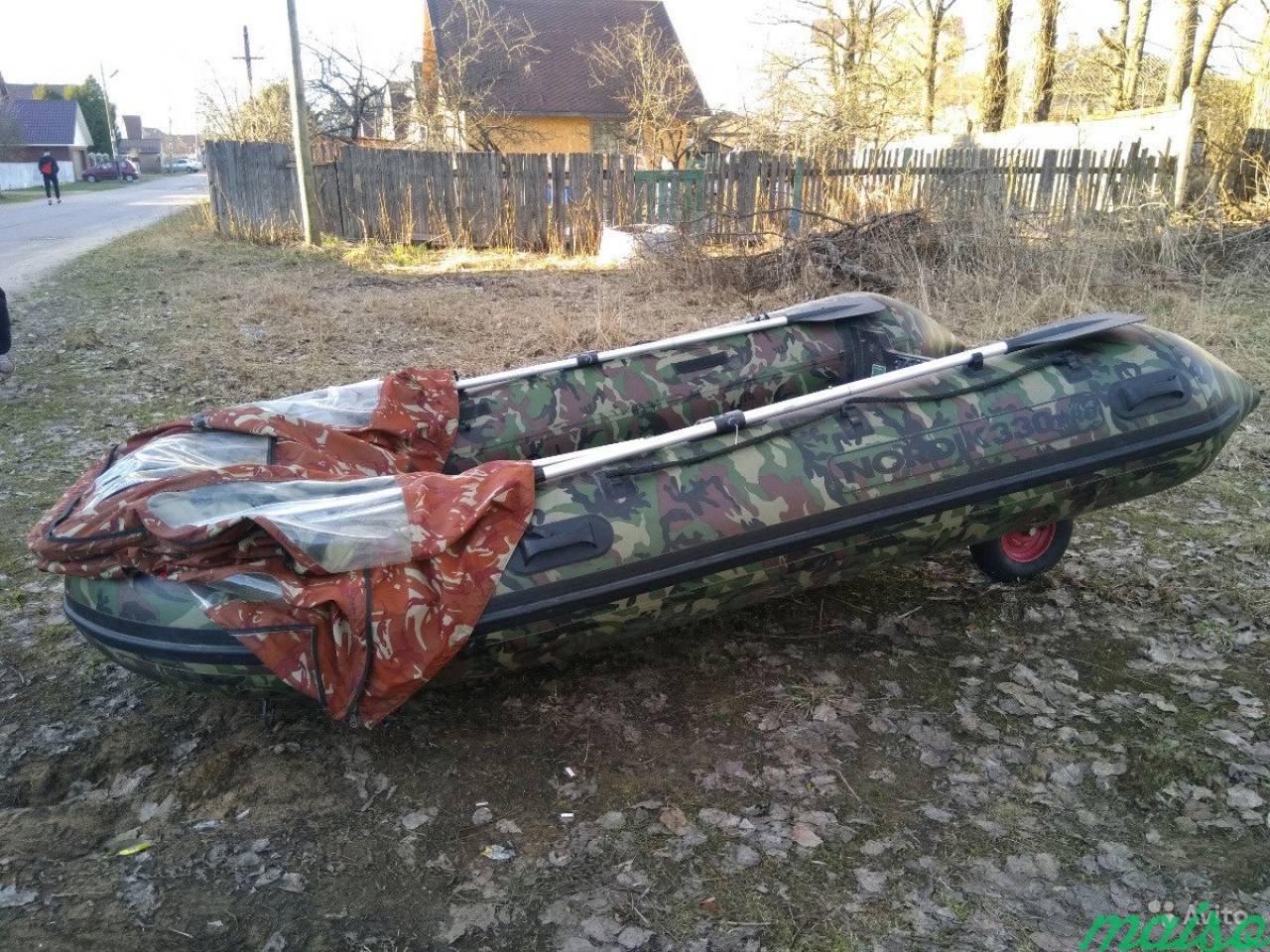Надувная лодка пвх 330 в Санкт-Петербурге. Фото 2