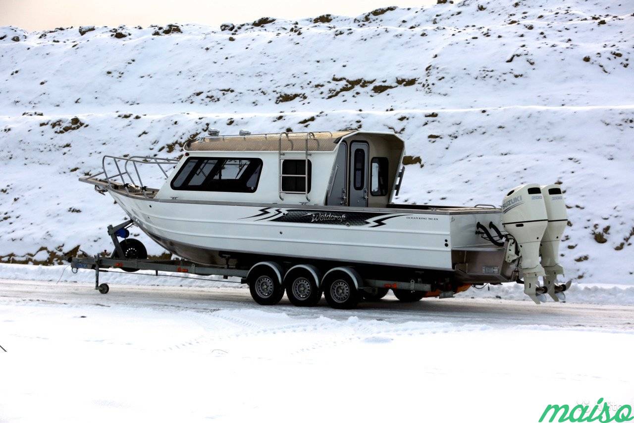 Катер для рыбалки новый Weldcraft 260 Ocean King в Санкт-Петербурге. Фото 3