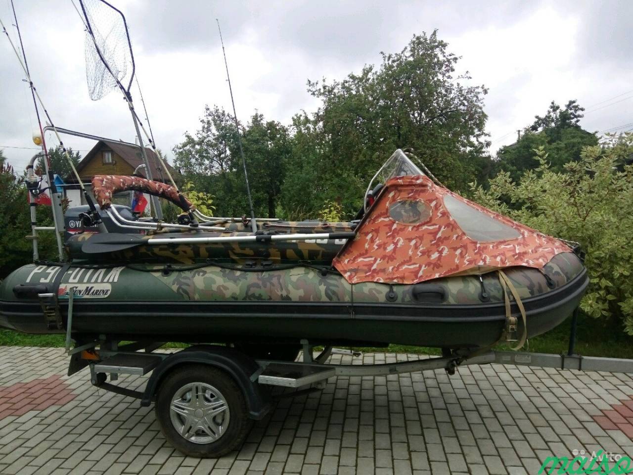 Лодка надувная Sun Marine 380 комплект в Санкт-Петербурге. Фото 1