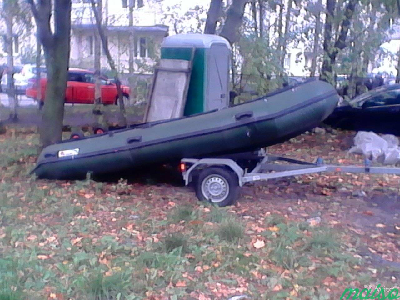 Лодка пвх Stingray 450 с алюминиевым дном в Санкт-Петербурге. Фото 1
