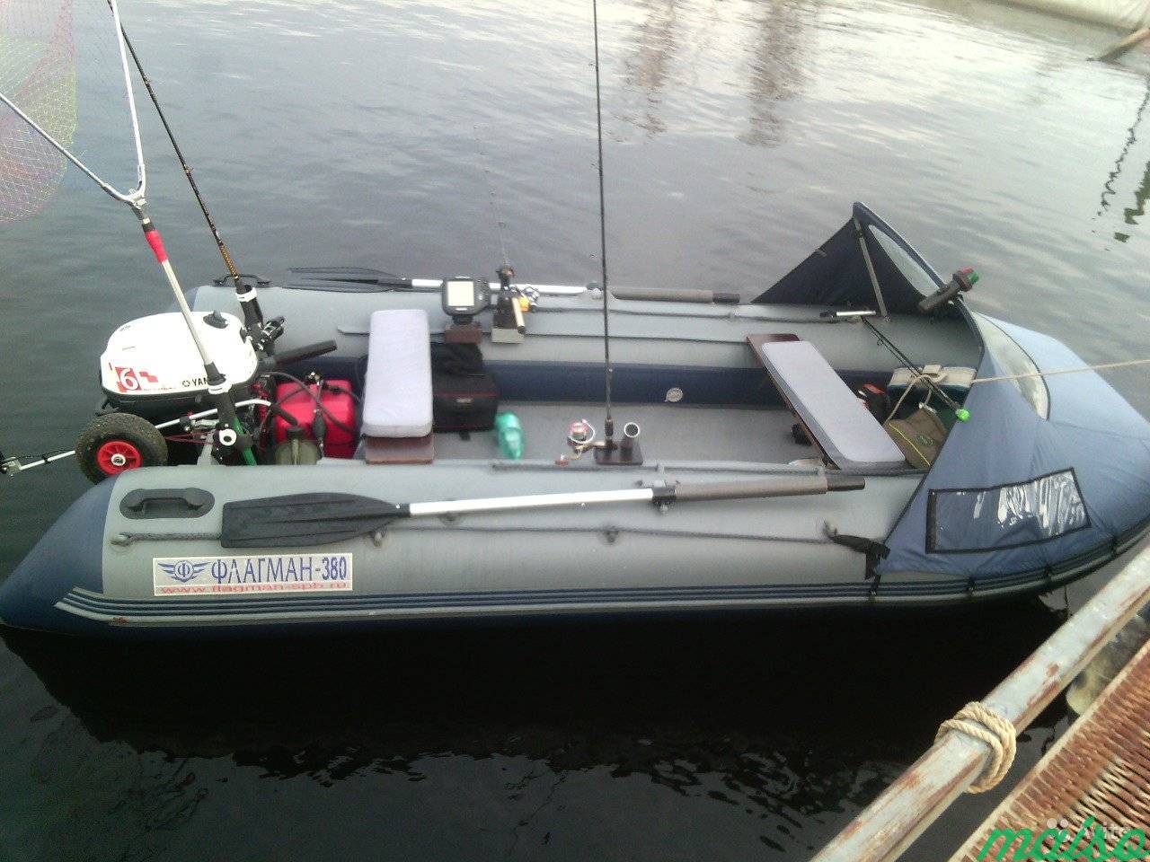 Лодка пвх Флагман 380 в Санкт-Петербурге. Фото 1