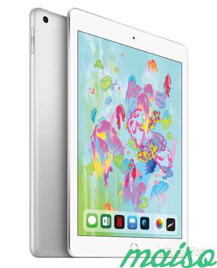 Apple iPad (2018) 128Gb Wi-Fi Silver EU в Санкт-Петербурге. Фото 1