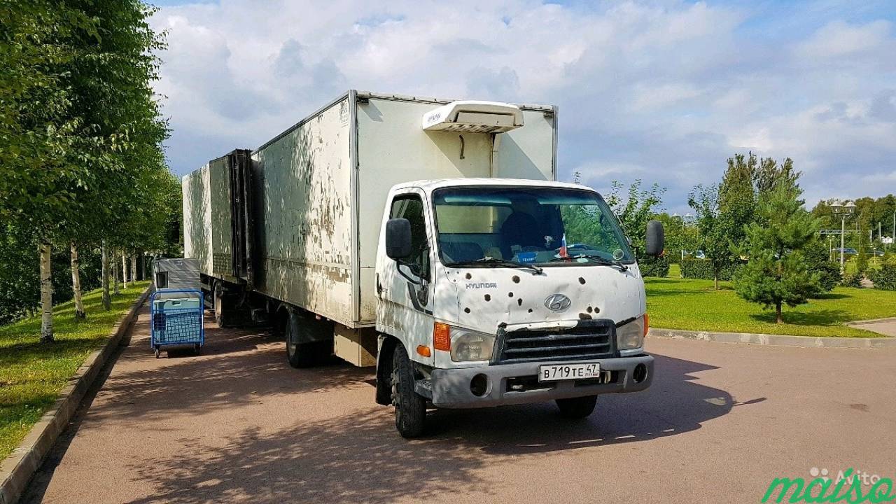 Хундай HD72 рефрижератор грузовик с Работой в Санкт-Петербурге. Фото 3