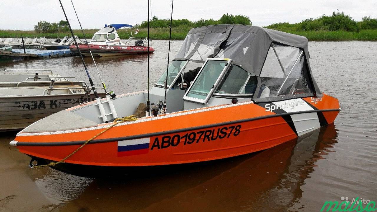 Продаётся моторная лодка в Санкт-Петербурге. Фото 2
