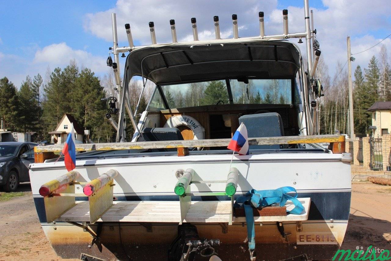 Каютный рыбацкий катер Crestliner алюминивый в Санкт-Петербурге. Фото 5