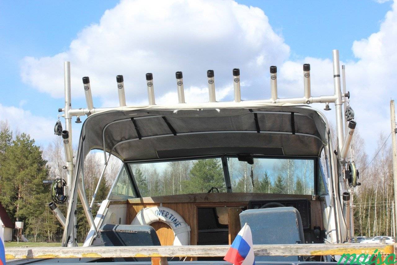 Каютный рыбацкий катер Crestliner алюминивый в Санкт-Петербурге. Фото 4