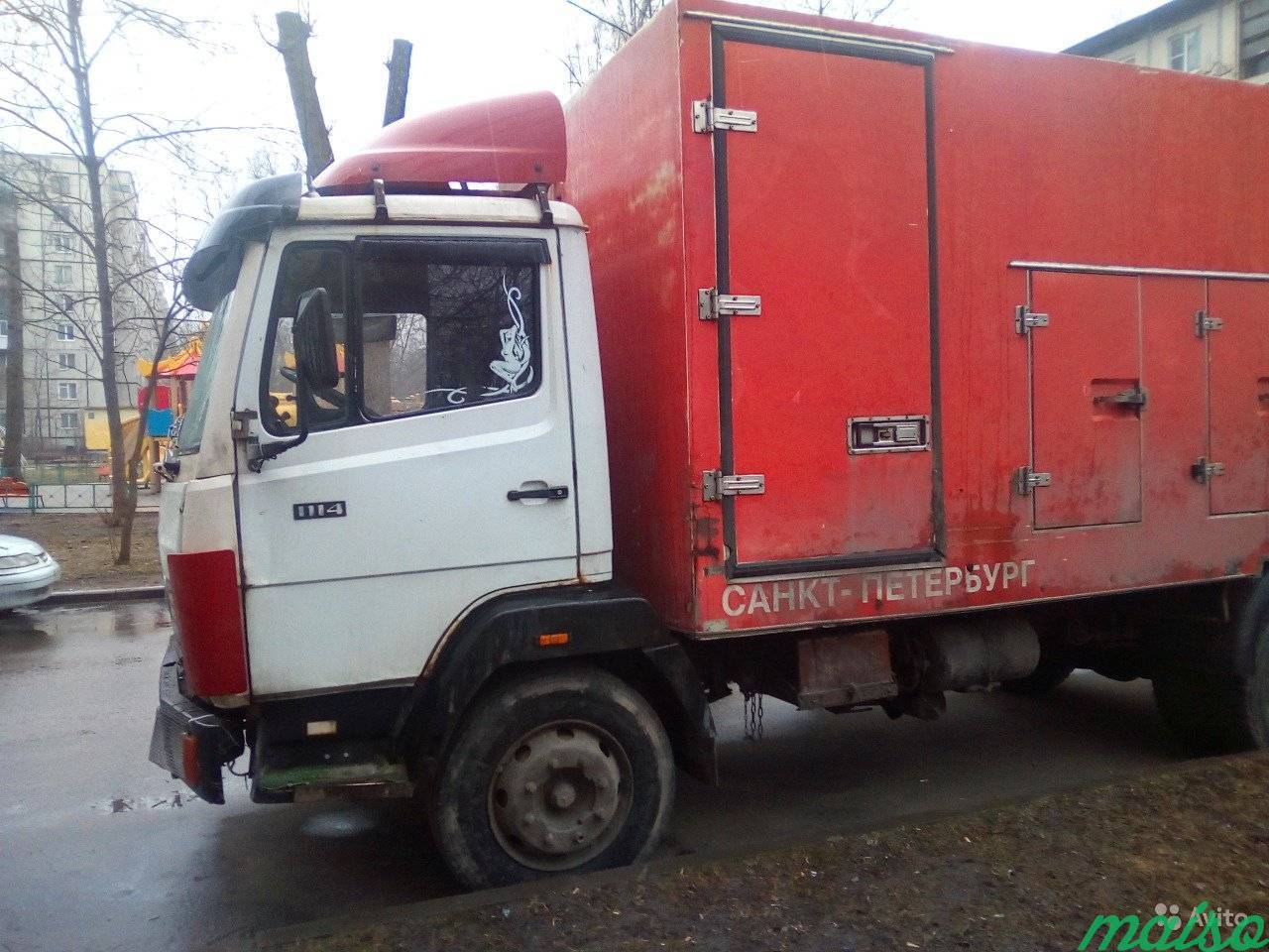 Мерседес 1114 грузовой термо-фургон в Санкт-Петербурге. Фото 1