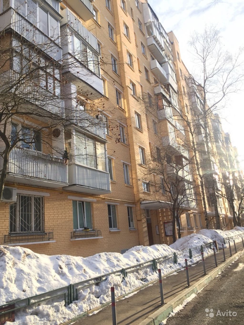 Продам квартиру 3-к квартира 58 м² на 7 этаже 9-этажного кирпичного дома в Москве. Фото 1