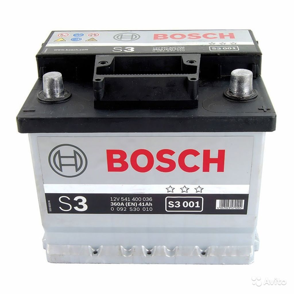 Аккумулятор Bosch S3 001 41 Ач в Москве. Фото 1