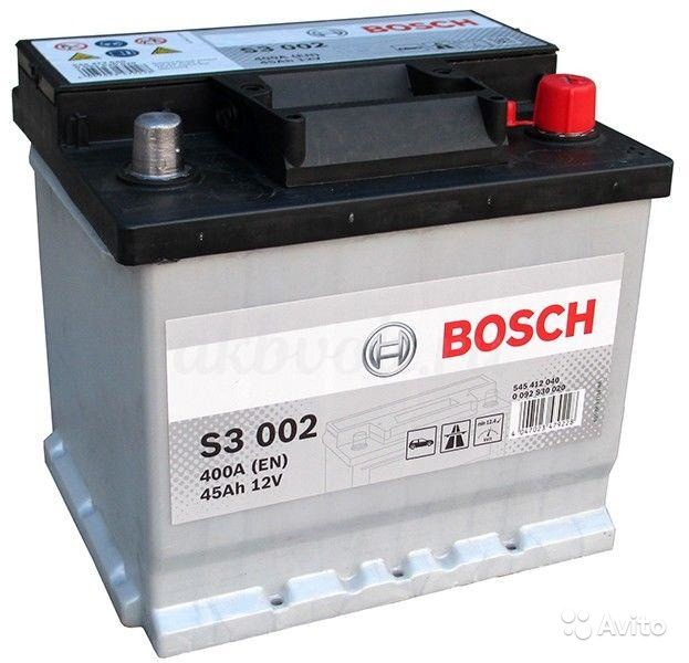 Аккумулятор Bosch S3 002 45 Ач в Москве. Фото 1