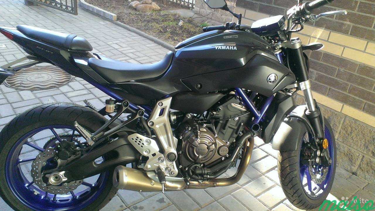 Продается новый мотоцикл Yamaha MT-07 2014г в Санкт-Петербурге. Фото 2