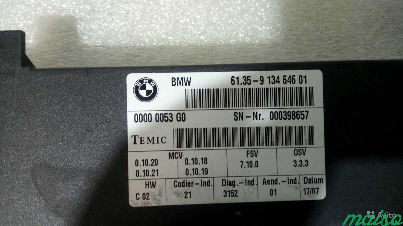 61359134646 Блок управления сиденьем BMW 7 Е65 Е66 в Санкт-Петербурге. Фото 4