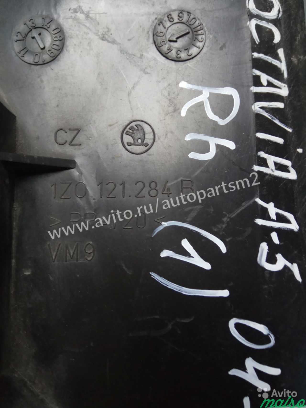 Воздуховод радиатора правый skoda octavia A5 в Санкт-Петербурге. Фото 2