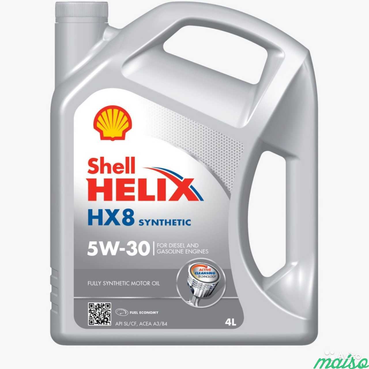 Масло моторное Shell Helix HX8 5W-30 (4 л) в Санкт-Петербурге. Фото 1