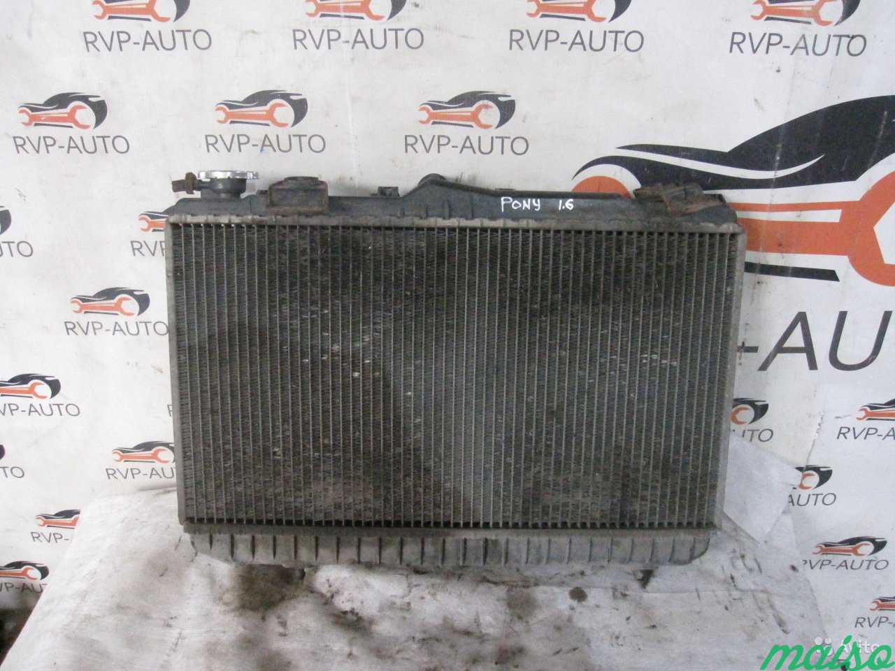 Радиатор основной Hyundai Pony 1.6 1990-1995 в Санкт-Петербурге. Фото 1