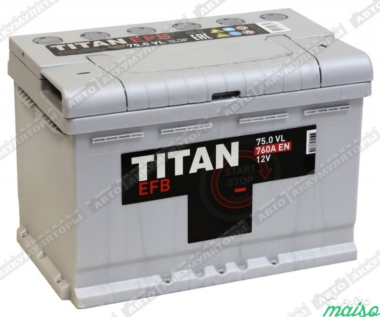 Titan efb 60. Аккумулятор Titan EFB 6ст-75.0 VL. Аккумулятор Титан 75 EFB. Аккумулятор Titan 75ah. Автомобильный аккумулятор Titan EFB 6ст-60.1 VL.