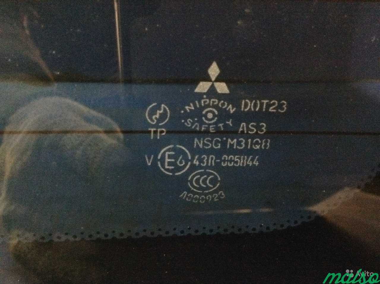 Стекло кузовное глухое 04-10 Mitsubishi Grandis NA в Санкт-Петербурге. Фото 5