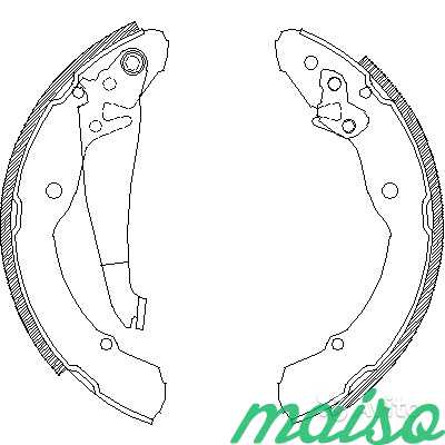 Тормозные колодки задние Skoda Octavia в Санкт-Петербурге. Фото 1