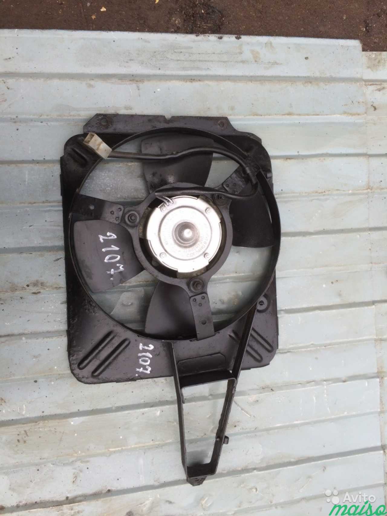 Вентилятор охлаждения с моторчиком Ваз 2105-07 в Санкт-Петербурге. Фото 1