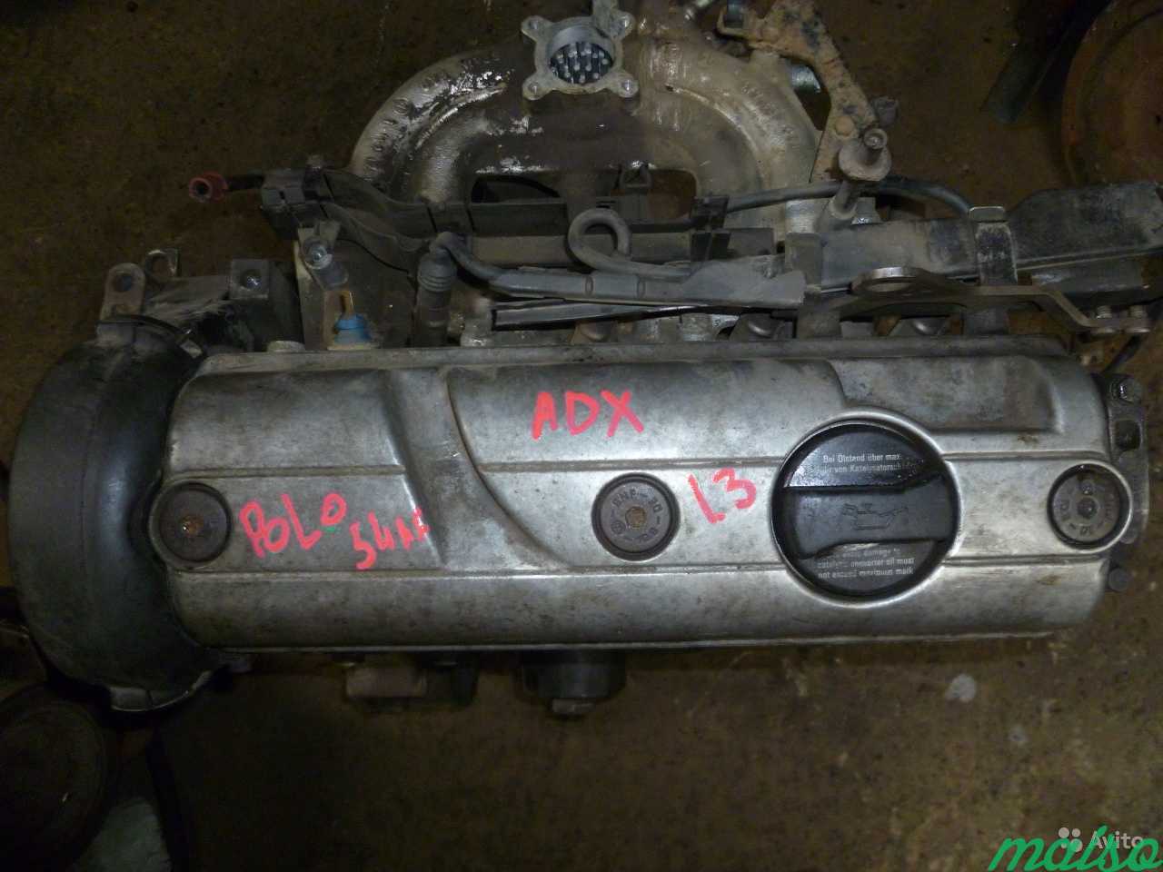 Двигатель Фольксваген Поло (1995 г.в.) 1.3,ADX в Санкт-Петербурге. Фото 1