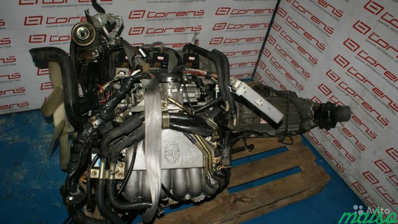 Двигатель Toyota Grand Hiace 5VZ-FE 3,4 л в Санкт-Петербурге. Фото 3
