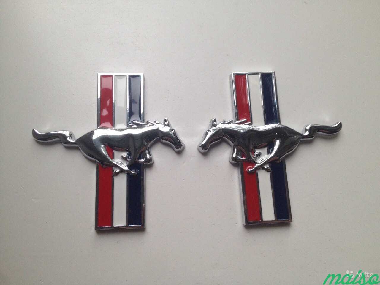 Эмблемы Ford Mustang на крылья 2 штуки в Санкт-Петербурге. Фото 3